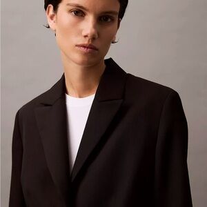 CK 100% cashmere Black winter dress Coat
Calvin Klein